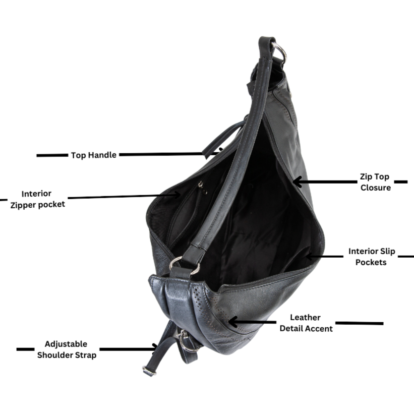 Large Hobo Crossbody Bag