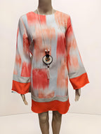 Printed Long Sleeve Tunic