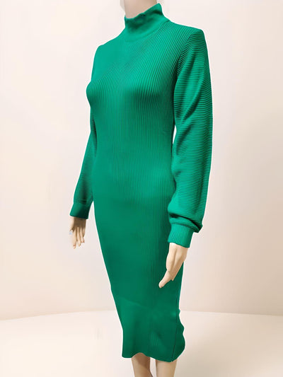 Elegant Body-Con Full Sleeves Dress