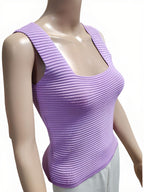 Square Neck Crop Top