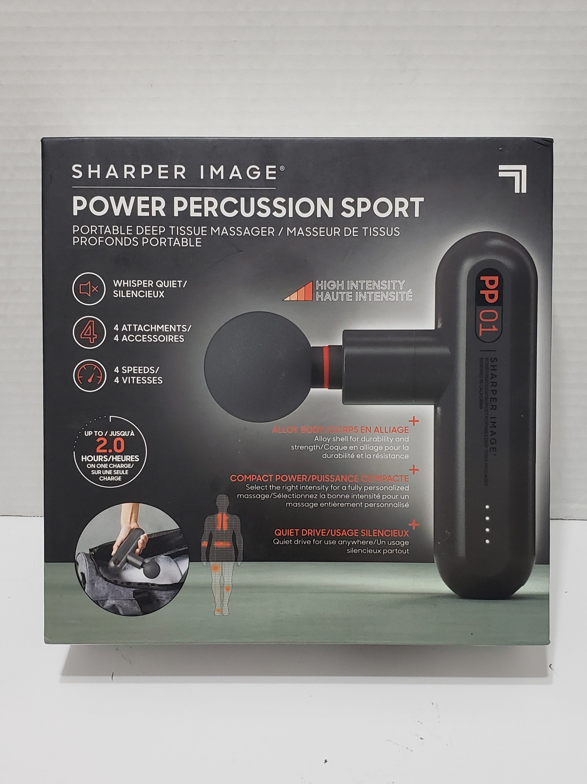 Sharper Image Power Percussion Sport Massager