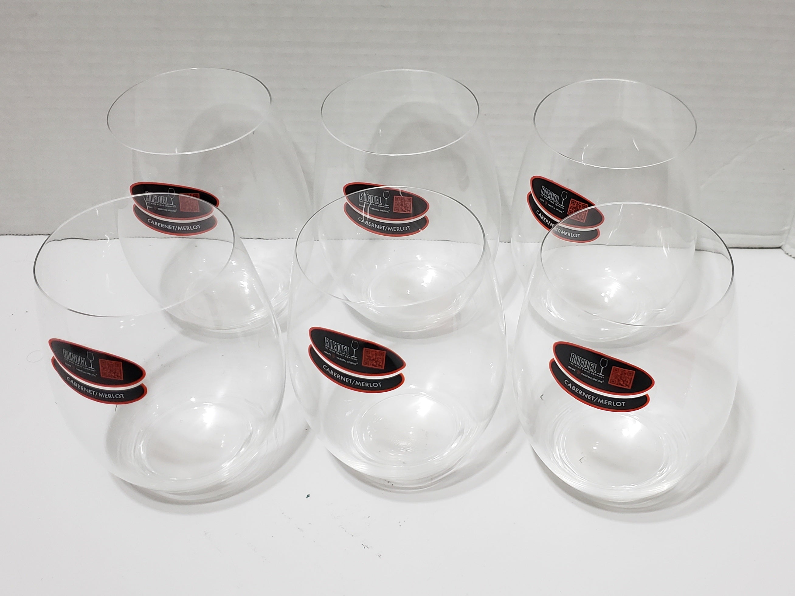 Riedel The O Wine Tumbler, Cabernet/Merlot - 6 Pack