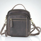 Hunter Leather Bag with Top Handle