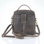 Hunter Leather Bag with Top Handle