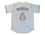 Alek Manoah Autographed Toronto Blue Jays Replica Nike Powder Blue Jersey Multi-Inscribed LE /66