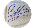 Bobby McMann Autographed Toronto Maple Leafs White Bauer Replica Helmet