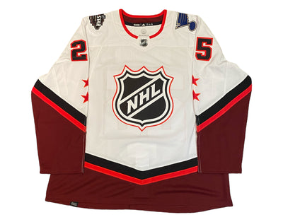 Jordan Kyrou Autographed 2022 All-Star Game White St. Louis Blues Adidas Jersey Inscribed