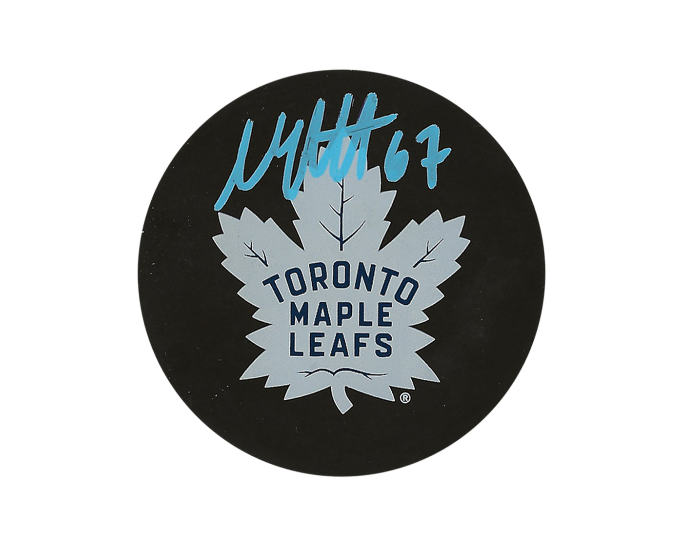 Max Pacioretty Autographed Toronto Maple Leafs Souvenir Puck