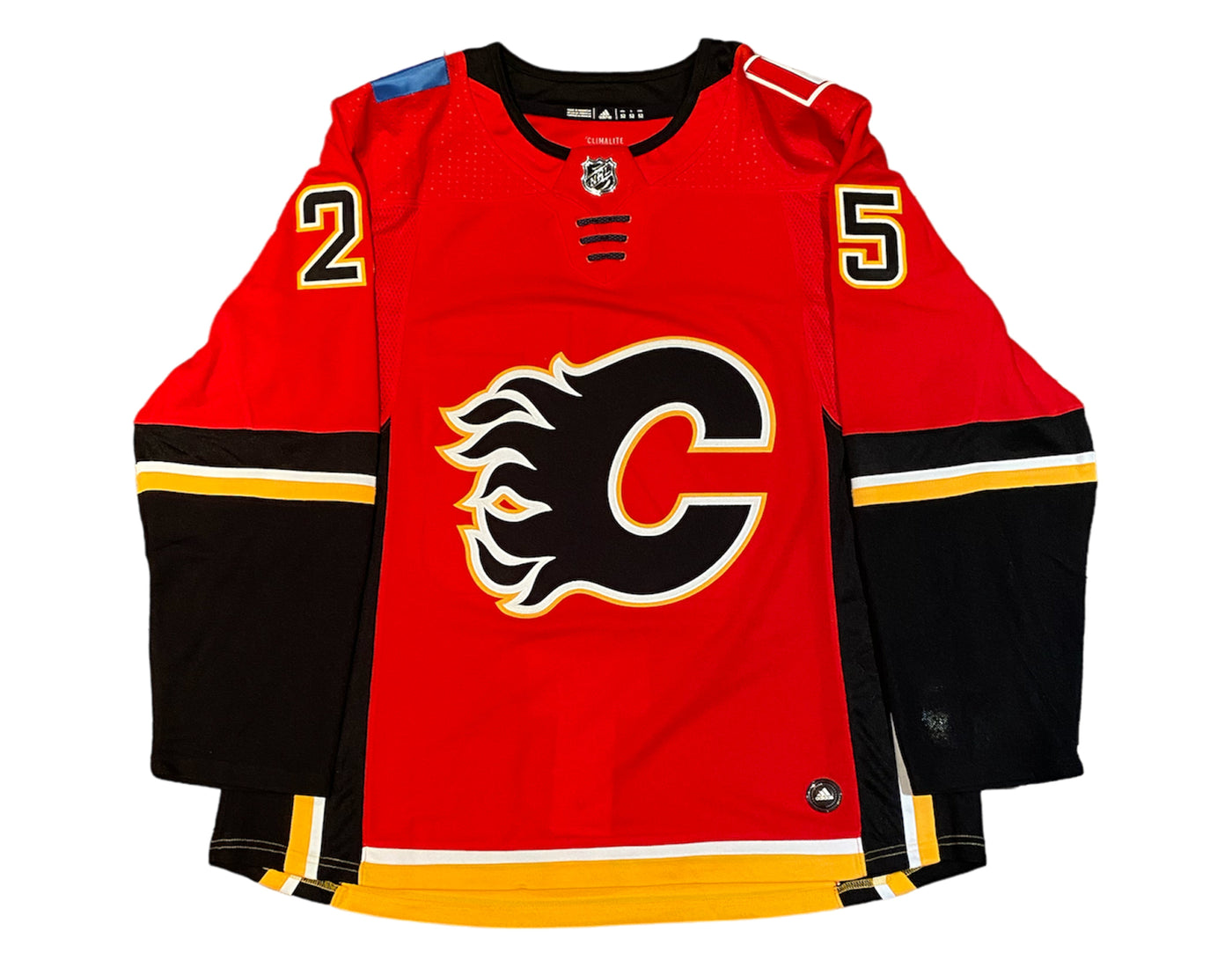 Jacob Markstrom Autographed Calgary Flames Home Red Adidas Jersey
