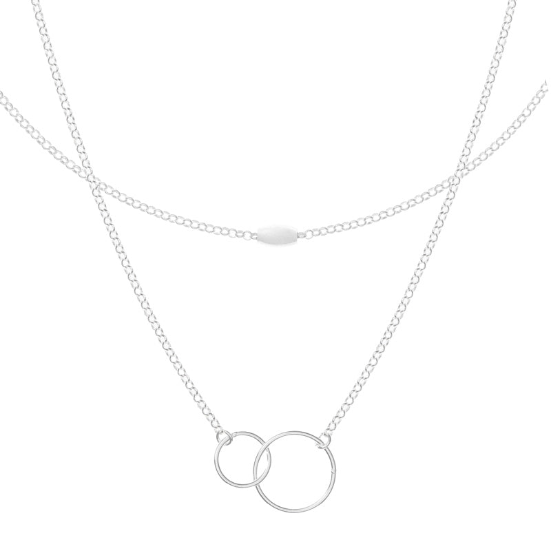 Mother Daughter Seed Necklace Layers