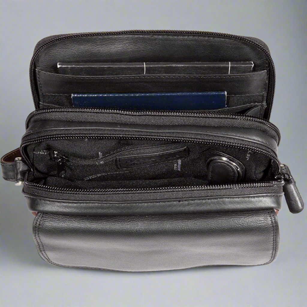 Derek Alexander Organizer Crossbody Bag