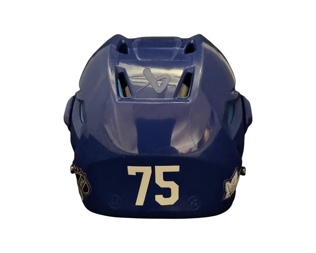 Ryan Reaves Autographed Toronto Maple Leafs Royal Blue Bauer Replica Helmet