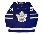 Ilya Samsonov Autographed Toronto Maple Leafs Home Blue Adidas Jersey