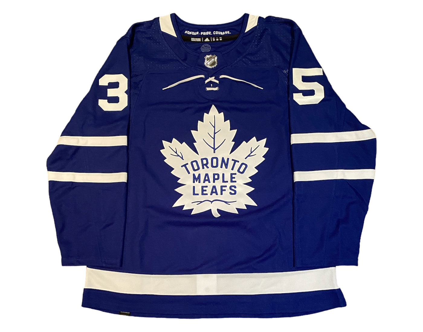 Ilya Samsonov Autographed Toronto Maple Leafs Home Blue Adidas Jersey