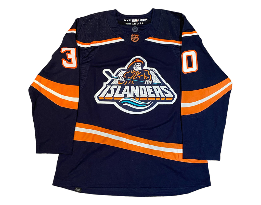 Ilya Sorokin Autographed New York Islanders Reverse Retro 2.0 Adidas Jersey