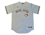Alek Manoah Autographed Toronto Blue Jays Replica Nike Powder Blue Jersey Multi-Inscribed LE /66
