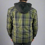 Men’s Armored Shirt with Removable Hoodie