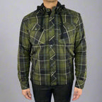 Men’s Armored Shirt with Removable Hoodie