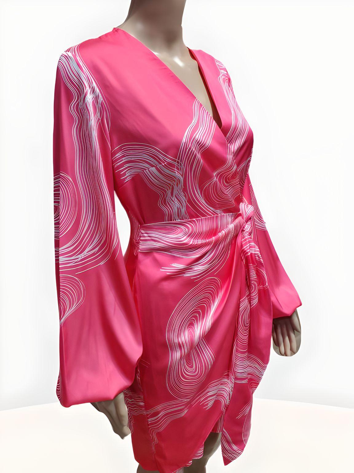 Knee-Length Belt Dress