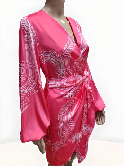 Knee-Length Belt Dress