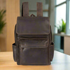 Greenwood Leather Vintage Laptop Backpack