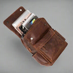 Greenwood Leather Vintage Laptop Backpack