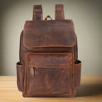 Greenwood Leather Vintage Laptop Backpack