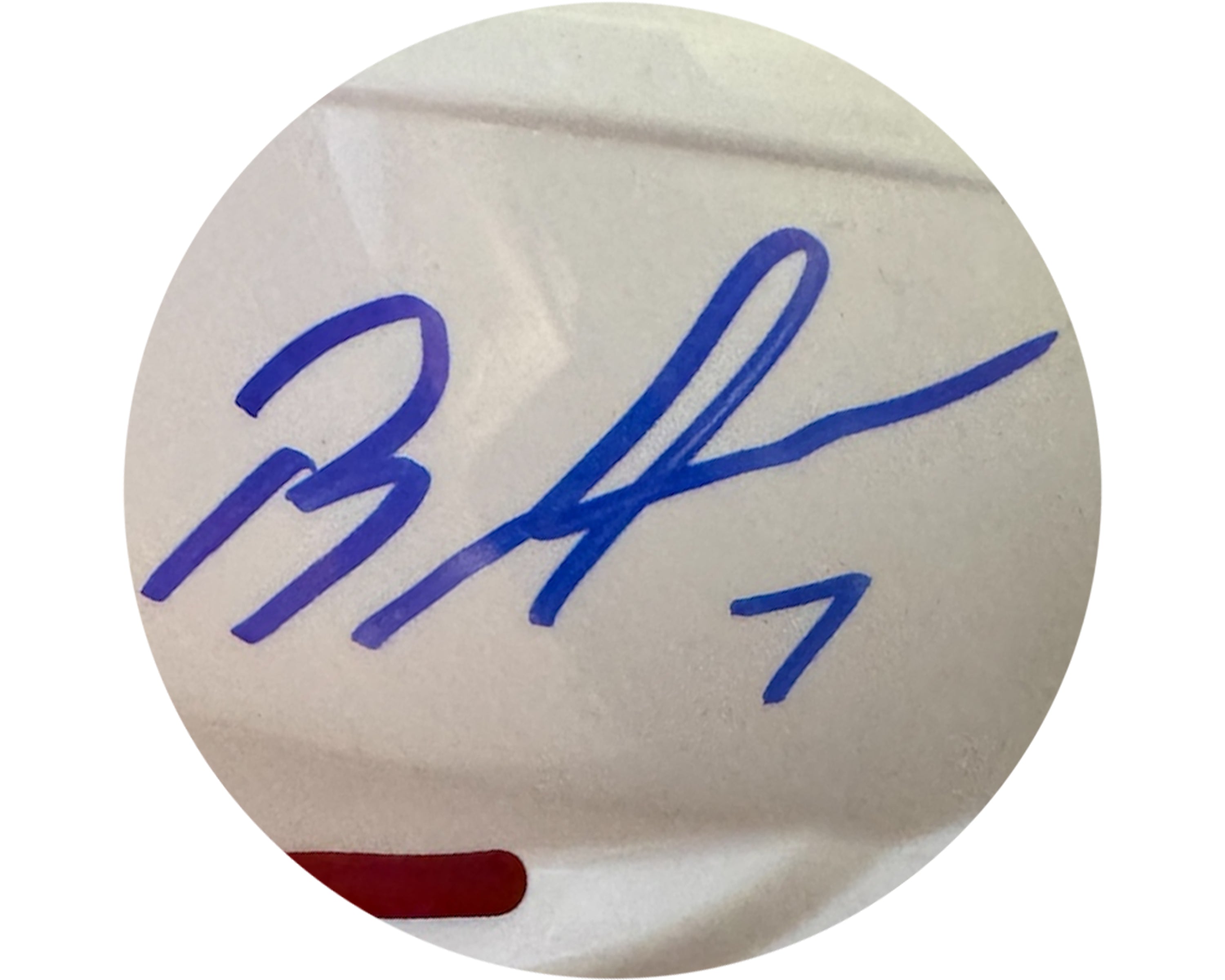 Brock Faber Autographed Minnesota Wild CCM White Replica Helmet