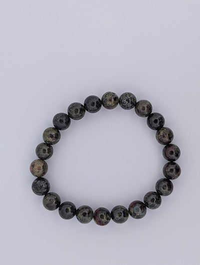 Dragon Blood Jasper Bracelet — 8mm Beads