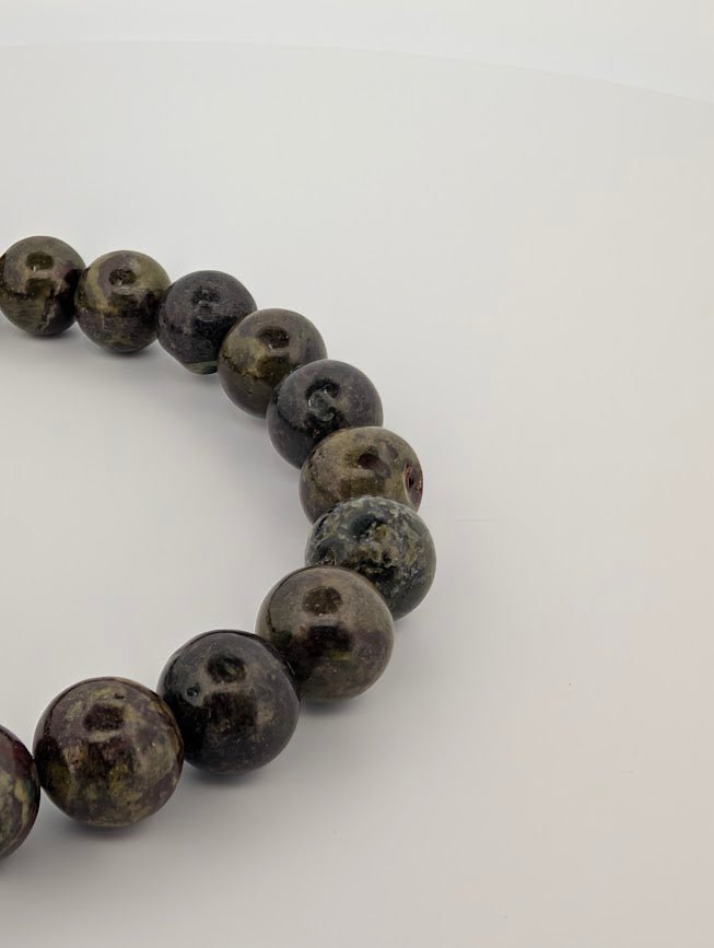 Dragon Blood Jasper Bracelet — 8mm Beads