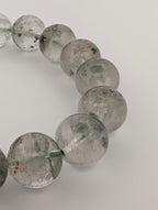 Garden Quartz Bracelet — 7–11mm (Lodolite / Scenic Quartz)