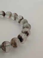 Garden Quartz Bracelet — 7–11mm (Lodolite / Scenic Quartz)