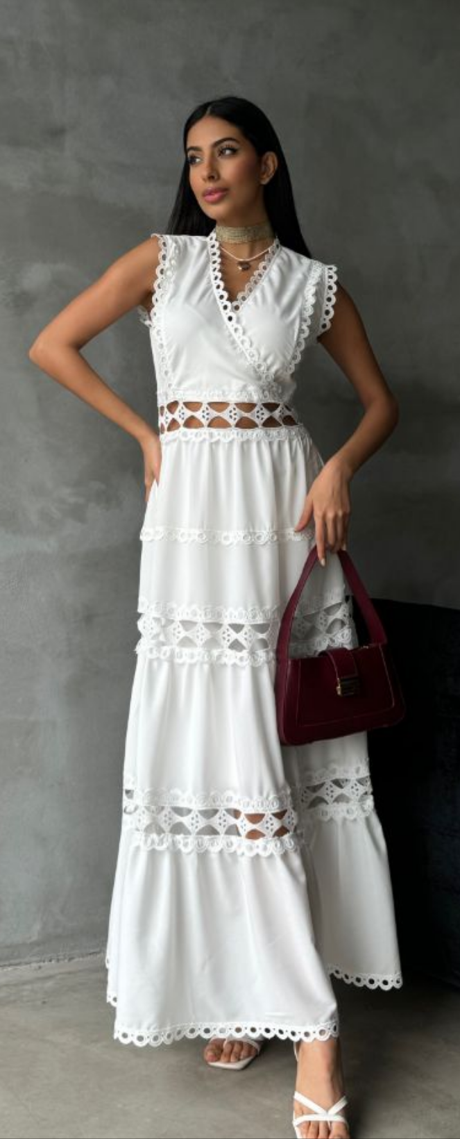 Sleeveless Long Dress