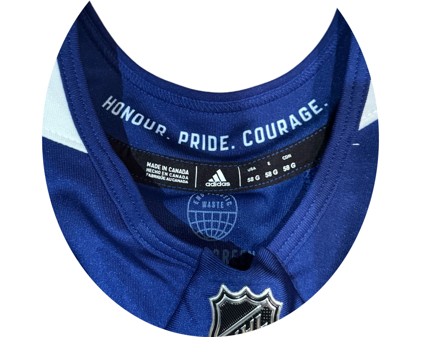 Joseph Woll Autographed Toronto Maple Leafs Home Blue Adidas MIC Jersey Multi-Inscribed