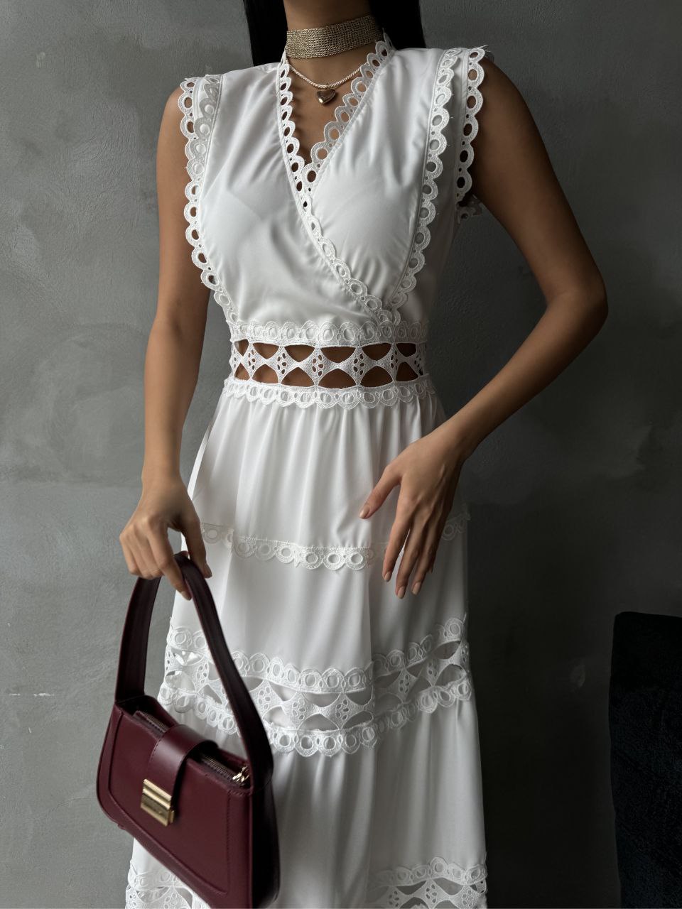 Sleeveless Long Dress