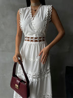 Sleeveless Long Dress