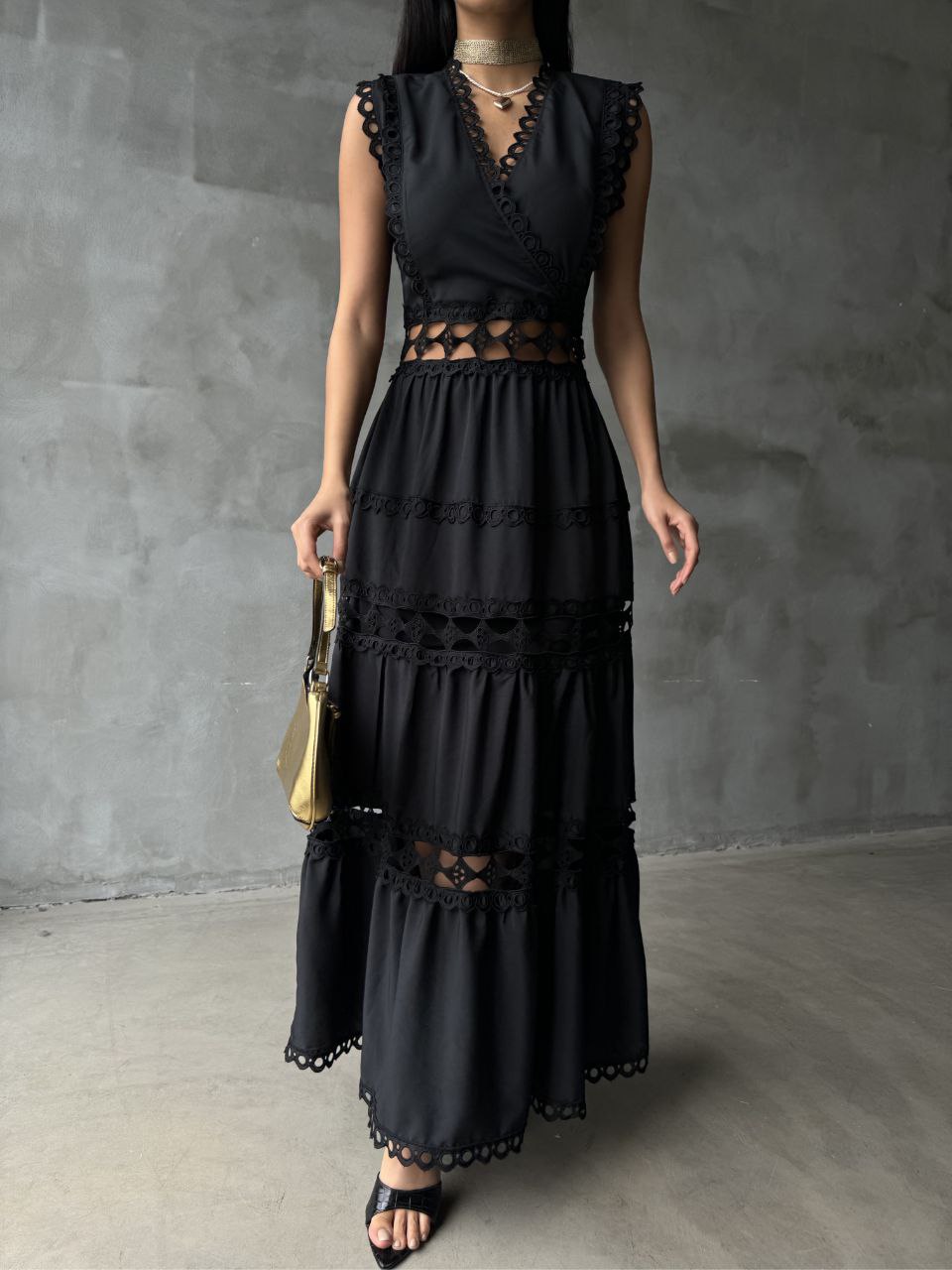 Sleeveless Long Dress