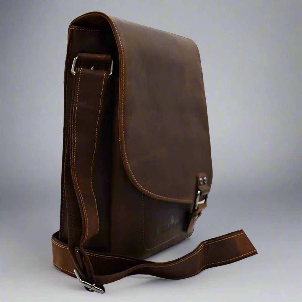 Greenwood Leather Messenger Bag