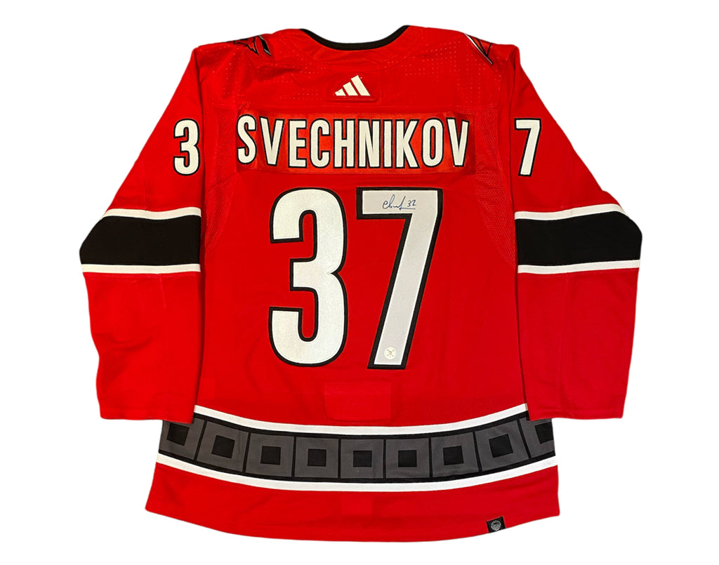 Andrei Svechnikov Autographed Carolina Hurricanes Reverse Retro 2.0 Adidas Jersey