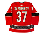Andrei Svechnikov Autographed Carolina Hurricanes Reverse Retro 2.0 Adidas Jersey